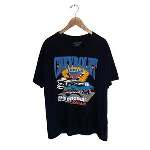 Chemistry T-Shirt Men’s Size Extra Large XL Black Chevrolet Impala 1980s Vintage